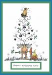 Father's Day Tree For All Seasons Card